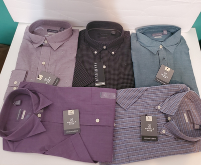 slim fit dress slacks Van Heusen Regular Fit Ultra Wrinkle Free Stretch FLEX Solid main image 1