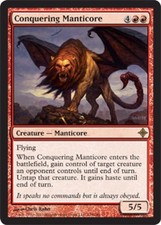 MTG - Conquering Manticore - Rise of the Eldrazi - NM, English Magic FLAT RATE S