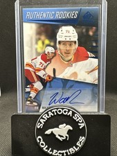 2023-24 SP Game Used Authentic Rookies Auto Walker Duehr #254 Calgary Flames