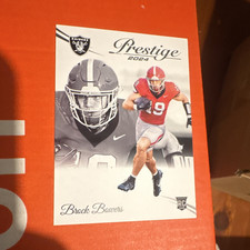 Prestige Rookies Brock Bowers