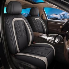 Front Car 2 Seats Faux Leather Cushion For Kia Soul 2010-2026 Protector Front Car 2 Seats Faux Leather Cushion For Kia Soul 2010-2026 Protector