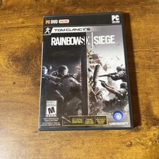 Tom Clancy's Rainbow Six Siege PC DVD ROM Game Ubisoft ESRB Mature 17+
