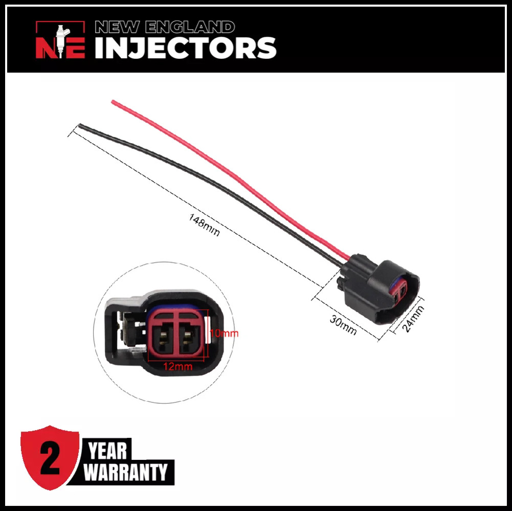 Set of 6 Bosch Injector Connectors Fits 05-11 0280158055 Mercury Explorer 4.0L