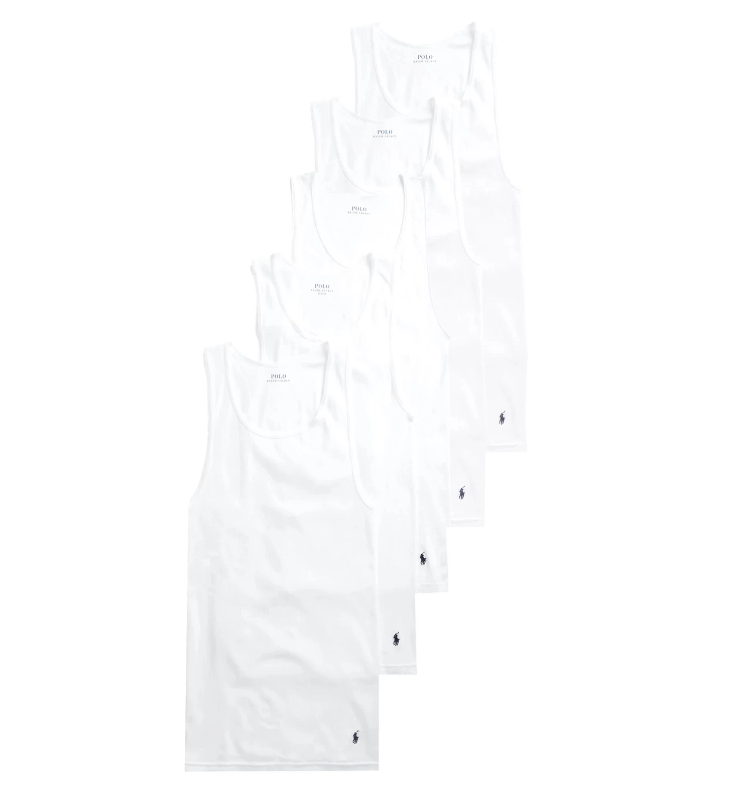 Polo Ralph Lauren NCTKP5 Cotton Classic Tank - 5 Pack