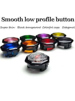 30mm Mechanical Buttons 2.8 port hot plug  of Hit Box Arcade LED Buttons