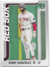 2025 Topps Update Series Romy Gonzalez Vintage Stock Parallel #US112 #d/99