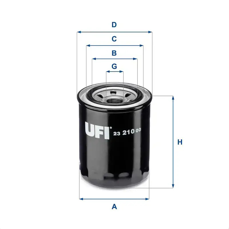 OIL FILTER 23.210.00 FOR SUZUKI SAMURAI/SUV/Closed/Off-Road/Vehicle GRAND/XL-7 - Image 2