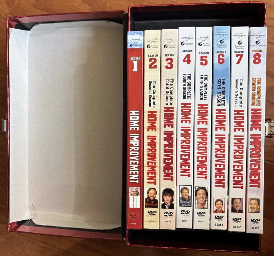 Home Improvement 20th Anniversary Complete Set Series 1-8, DVDs in Tool Box MINT - Image 2 of 2