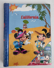 Disney Photo Album California 32 Pictures Mickey Mouse Goofy Beach SEALED