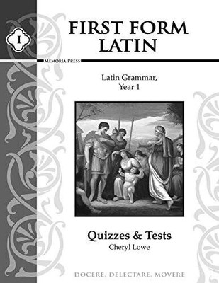 First Form Latin Tests & Quizzes - Paperback By Lowe, Cheryl - GOOD