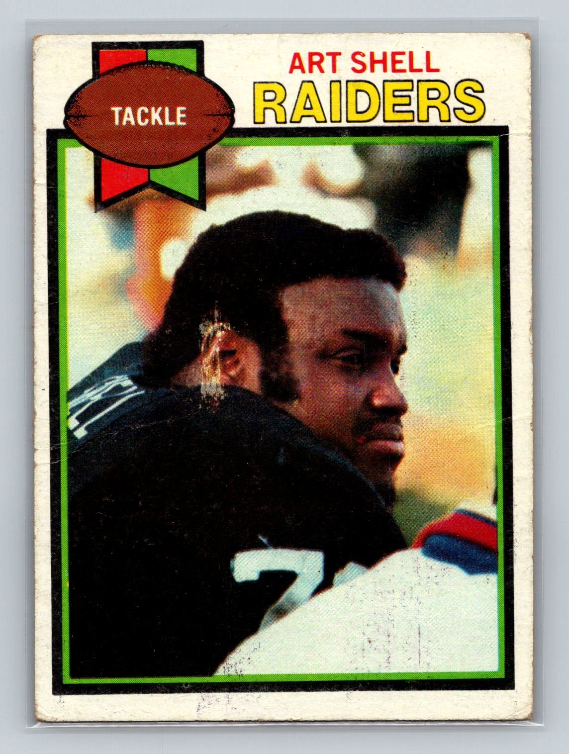 1979 Topps #210 Art Shell Oakland Raiders