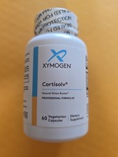 XYMOGEN Cortisolv Cortisol Supplement Ashwagandha 60 Caps New Exp 2028