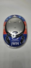 jWIN JX-CD335SIL Personal CD Player w Headphones CD-R Compatible Sealed