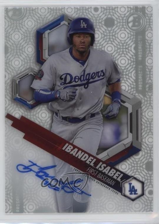 Ibandel Isabel #PHT-II 2018 Bowman High Tek Baseball Prospects