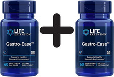 2 x Life Extension Gastro-Ease - 60 vcaps (624,58 EUR/kg)