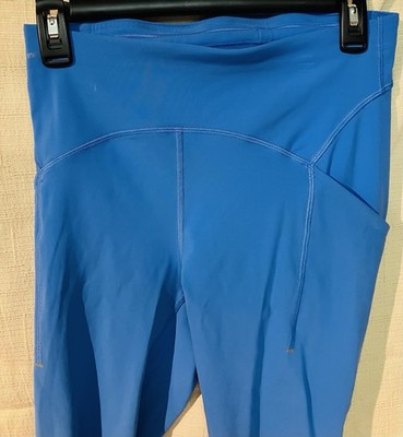 Lululemon Leggings Womens 8 Blue Swift Speed High Rise Tight 25'' W/pockets