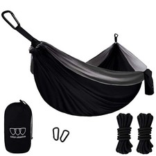 Double Person Hammock with Ropes for Outdoor Camping Adventures