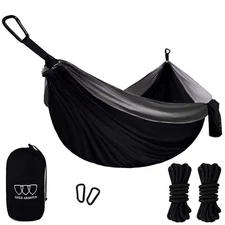 Double Person Hammock with Ropes for Outdoor Camping Adventures