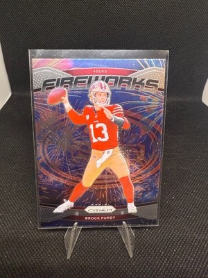 2024 Panini Prizm Football #2- Brock Purdy Fireworks