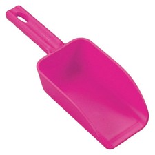 VIKAN 63001 Mini Hand Scoop,10.4 in L,Pink 30PC66