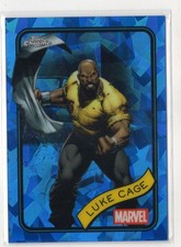 2025 Topps Marvel Chrome SAPPHIRE Base Card #111 Luke Cage