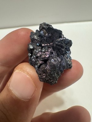 Chalcocite (Iridescent), Flambeau Mine, Wisconsin, Excellent Form And Color 