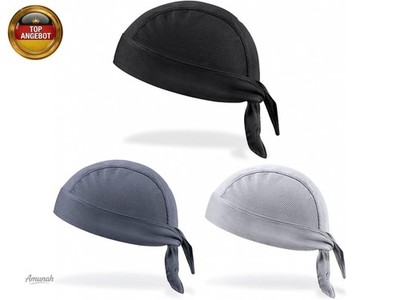 3 Pieces Bandana Cap Under Cycling Helmet Summer Headscarves Bicycle Hat