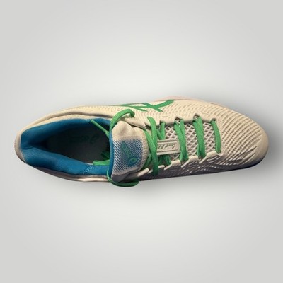ASICS Court FF 3 Asia Tour White Blue Green Men Tennis Shoes  display picture 2