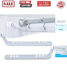 No Mess Splash Guard for Shower  Bathtub Curtain Liners  Bath Accessories t...