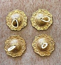 Vintage Set of Four Brass Belly Dancer Finger Cymbals