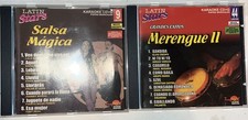 Karaoke Latin Stars: Salsa Magica Vol.9  Merengue II Vol.44. Both NM. AB