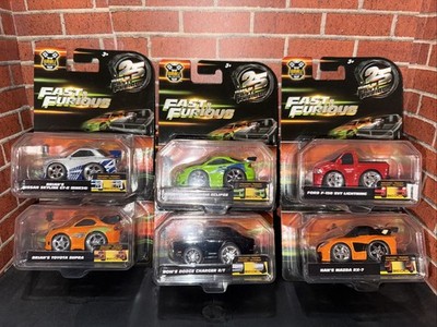 Jada Fast & Furious 25 years Small Blocks 1/43 Full Set Of 6 New 2026 FAST SHIP!