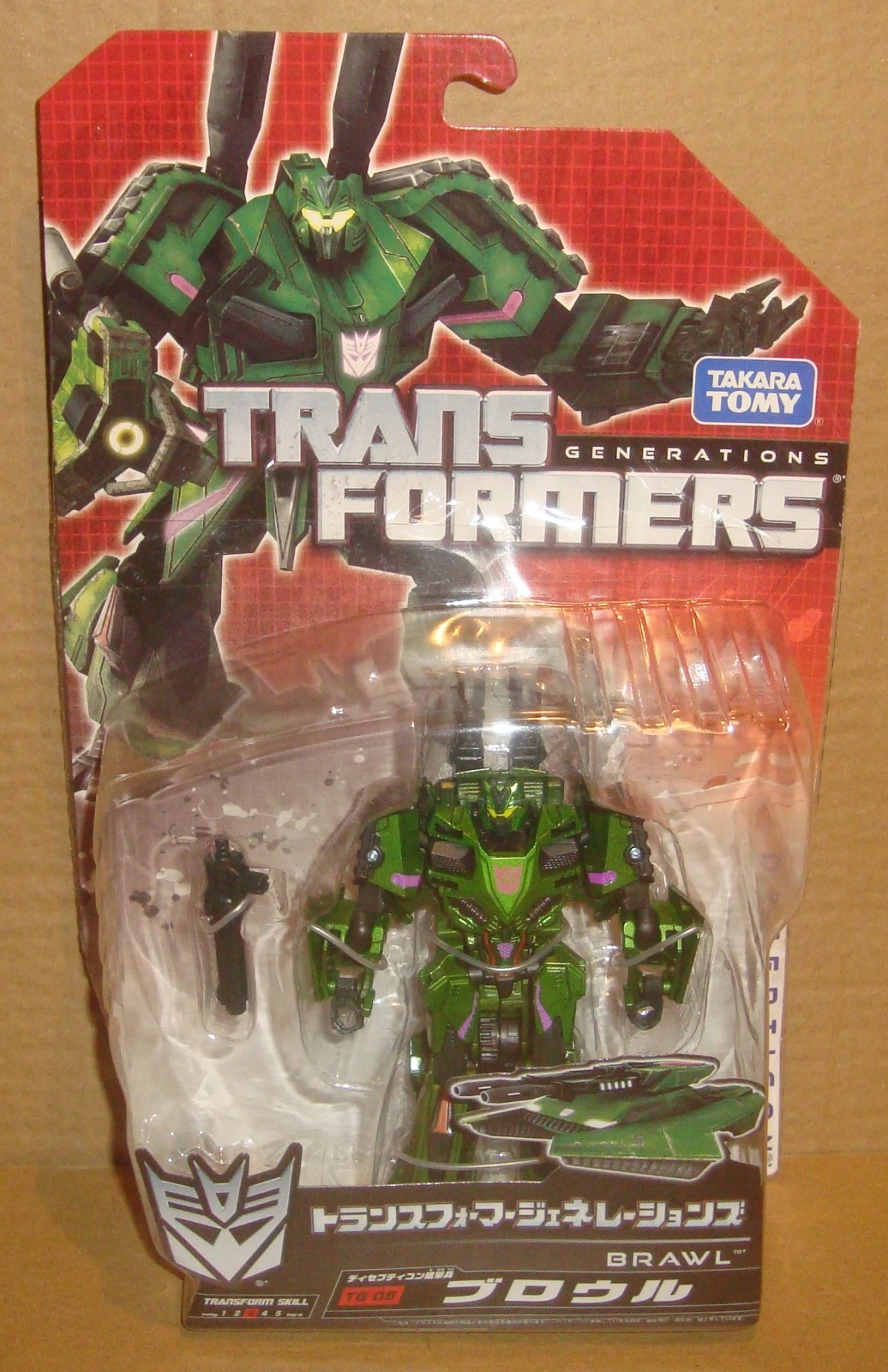 TRANSFORMERS GENERATIONS TG-05 DECEPTICON BRAWL TAKARA TOMY 2012
