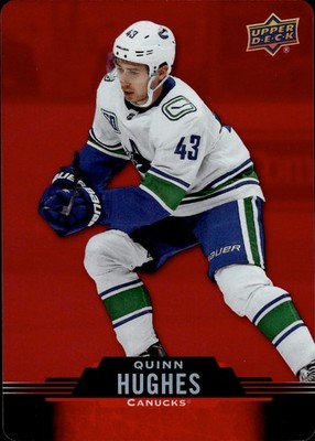 2020-21 UPPER DECK TIM HORTONS RED DIE-CUT #DC22 QUINN HUGHES