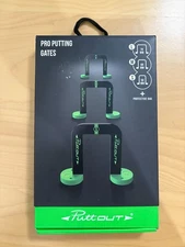 PuttOUT Golf Pro Putting Gates Putt Practice Adjustable Targets 50-70 MM NIB