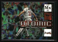 2000 UD Ionix #A5 Greg Maddux Atomic