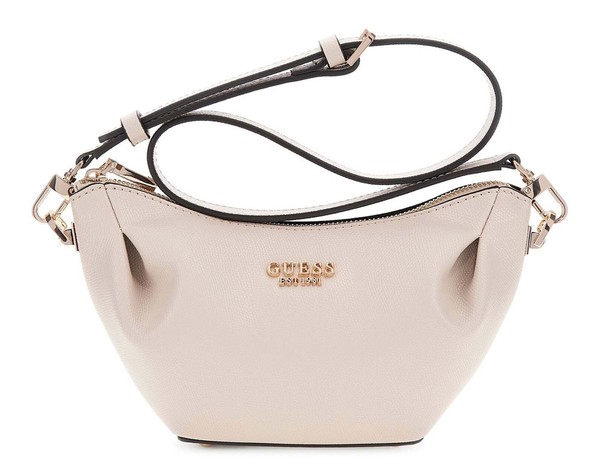 Guess Amorette Top Zip Shoulder Bag UmhäNgetasche Tasche Light Taupe Neu-image