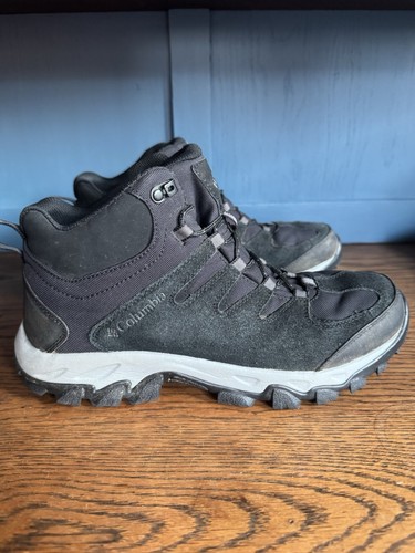 Columbia - Buxton Peak Mid Waterproof Hiking Boots - Men's - Black - UK Size 8 - Picture 7 of 14