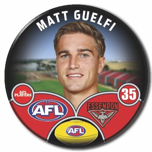 2024 AFL Essendon Football Club - GUELFI, Matt - Picture 1 of 11