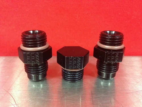 Aeromotive Regulator FITTING Kit (2) 6-AN (1) PLUG - Picture 2 of 2