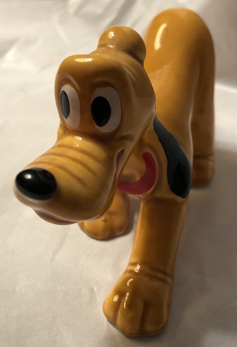 Disney - 1960年代〜1970年代プルート2点セット X-Rare Vintage 1960's WDP W. Disney's Pluto Dog Plastic