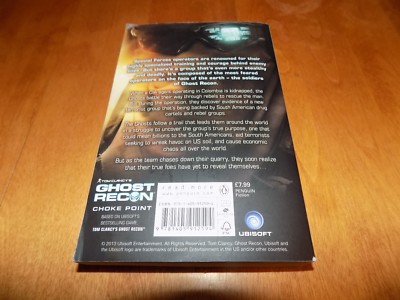 TOM CLANCY&rsquo;S GHOST RECON CHOKE POINT Peter Telep Ubisoft Game 
