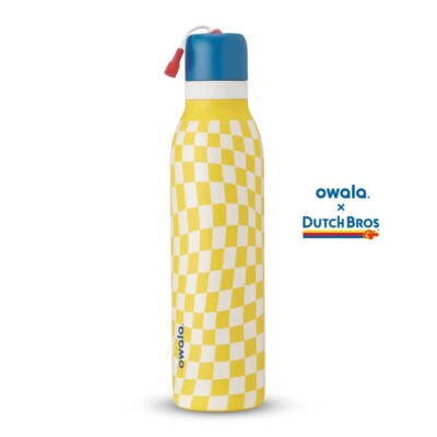 Owala 💛 Always Stoked AUTHENTIC Dutch Bros Collab 24 oz. FreeSip