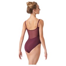 Bloch - Spaghettiträger Ballett Anzug Body Trikot - NEVAEH - Bordeaux - M