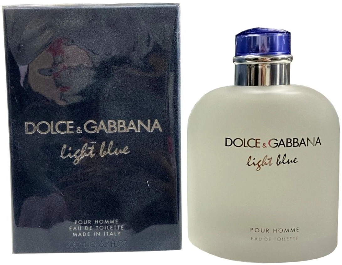 Dolce & Gabbana Light Blue Eau de Toilette 200ml 6.7 oz HUGE SIZE!!