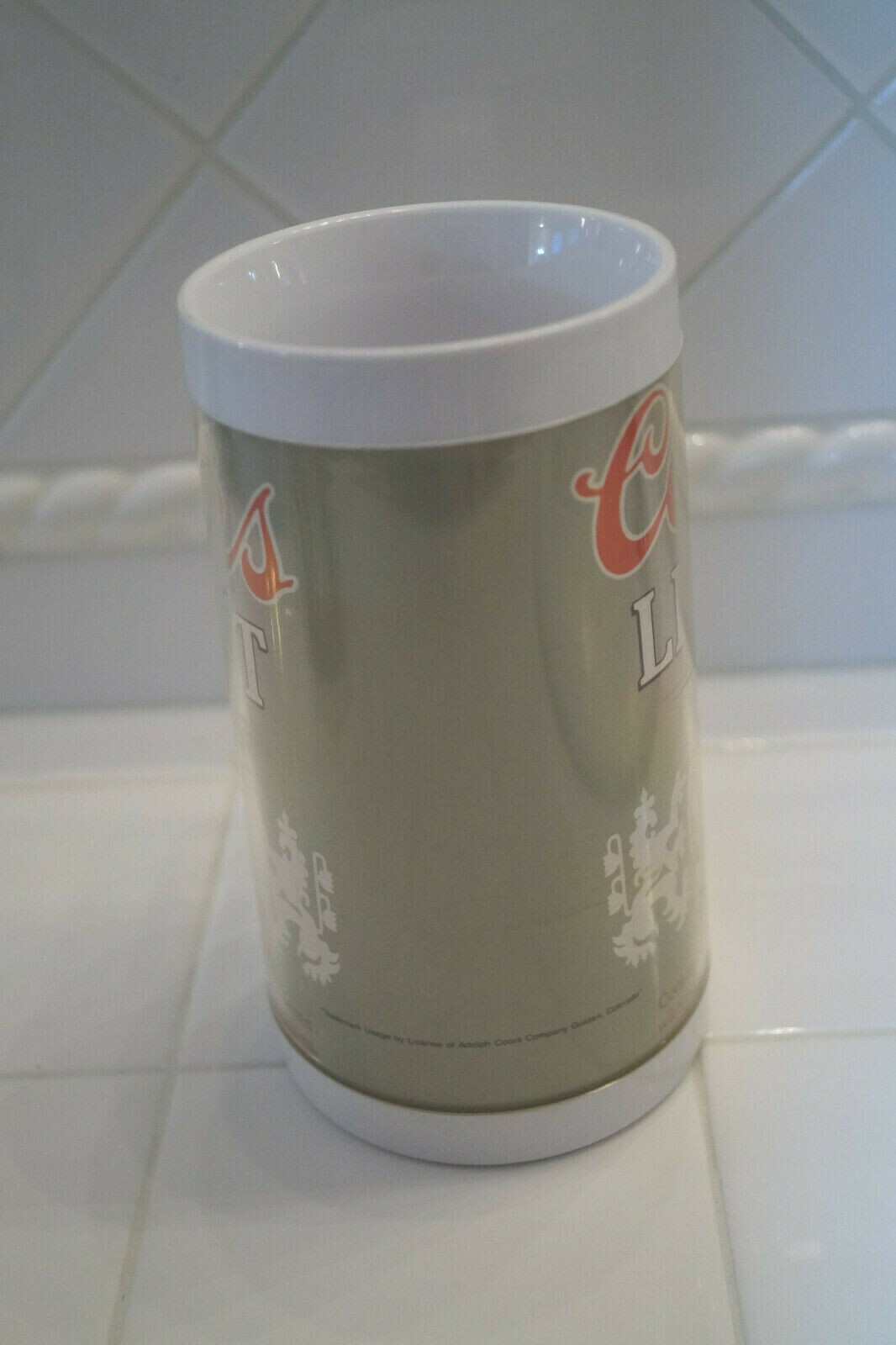 VINTAGE COORS LIGHT BEER MUG THERMO SERV 12 OZ eBay