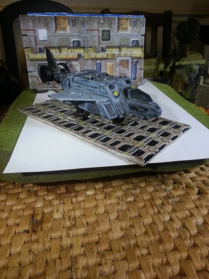 28mm Alien Colonial Marines and Drop ship + Extras Painted. - Image 3 of 4