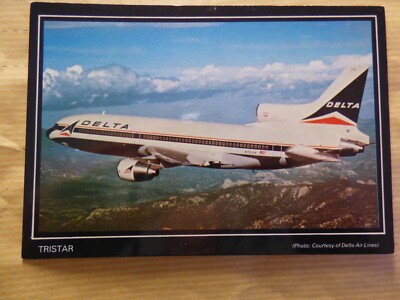 TRISTAR   DELTA    N751DA   /  CARTE POSTALE
