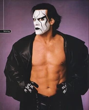 STING WCW Photo Reprint, Fridge Magnet, Decal or Glossy Metal Sign