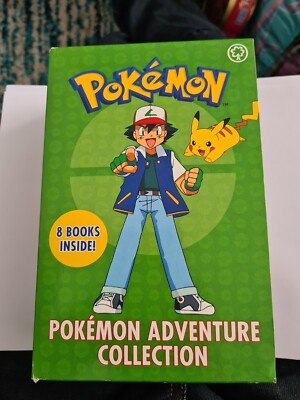 Orchard Books Pokemon Adventure Collection 8 Books Box Set 2018 Edition